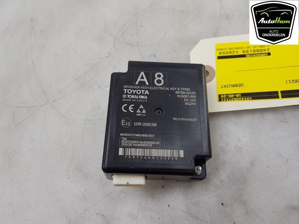 KEYLESS ACCESS ANTENNE Corolla Touring Sport (E21 / EH1), Gebruikt, Kundenbetreuung@toyota.de, Toyota, Toyota-Allee 2
50858  Köln, DE