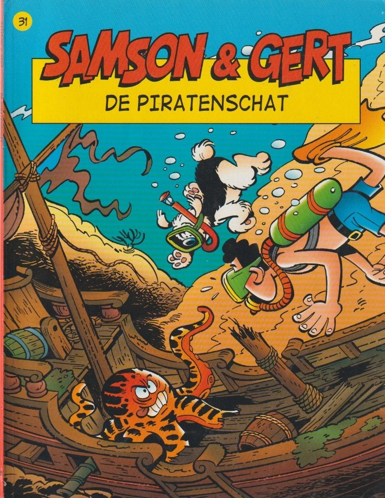 Strip Samson en Gert nr. 31 - De piratenschat., Verzenden