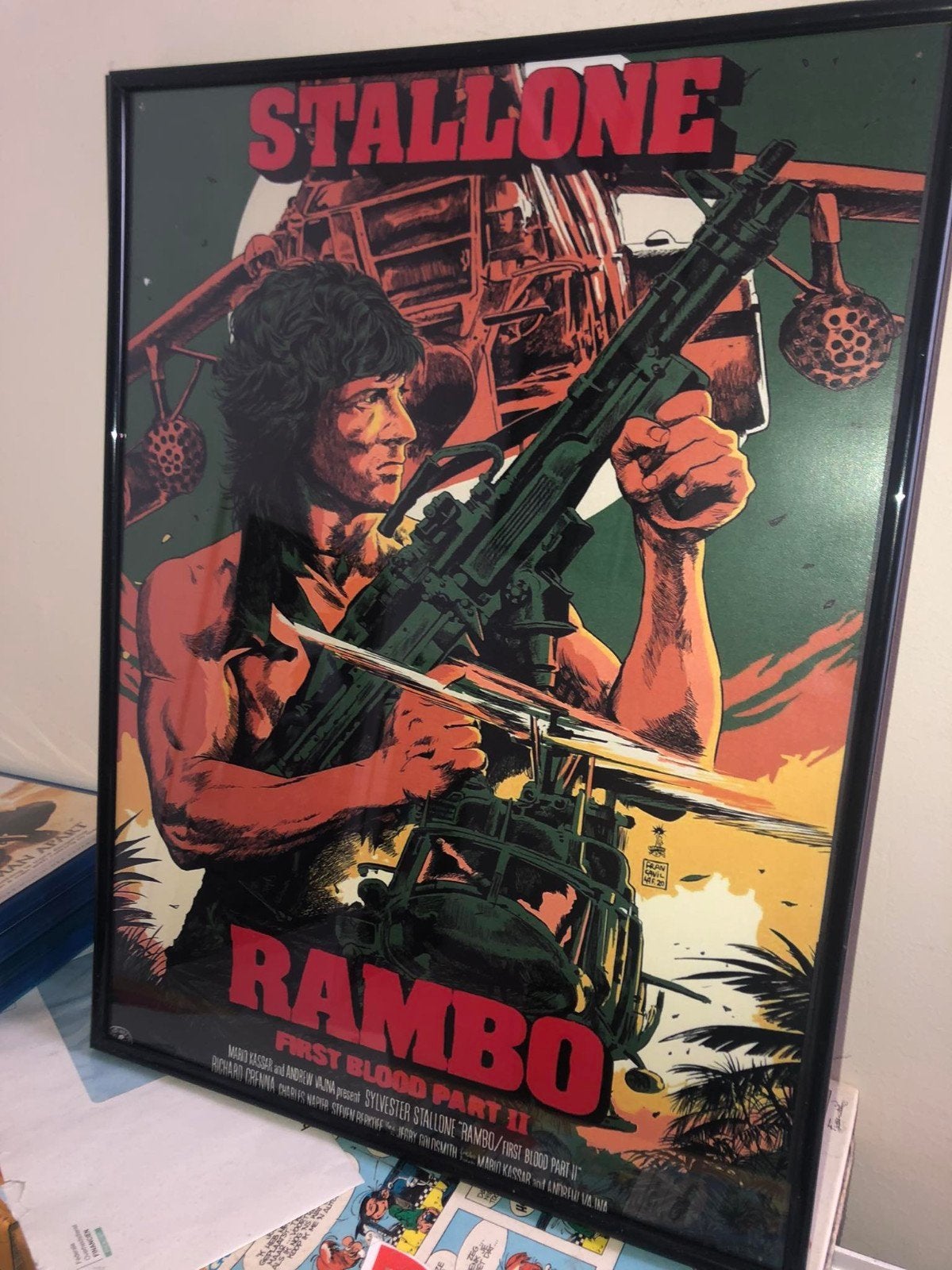 rambo, Collections, Enlèvement ou Envoi
