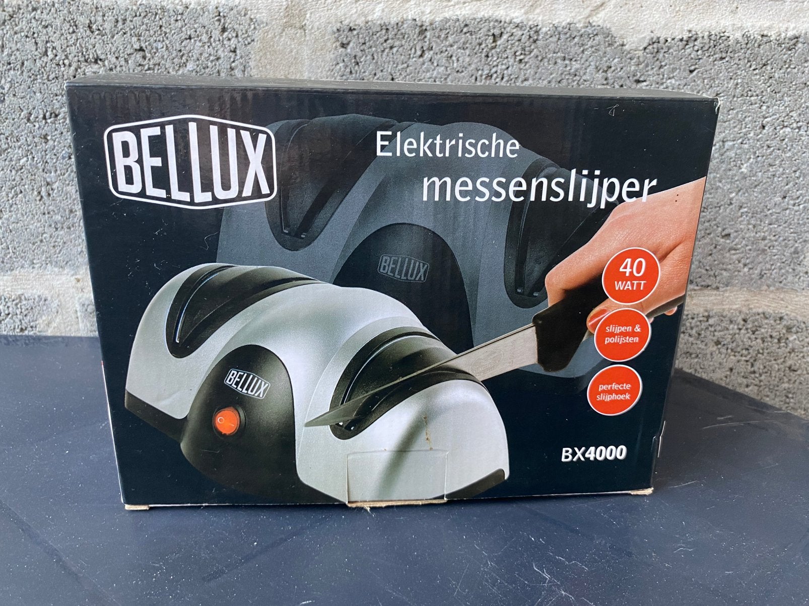 Aiguiseur électrique Bellux BX4000 – 40 W, Neuf, Enlèvement ou Envoi, 100 à 150 cm, Moins de 50 cm