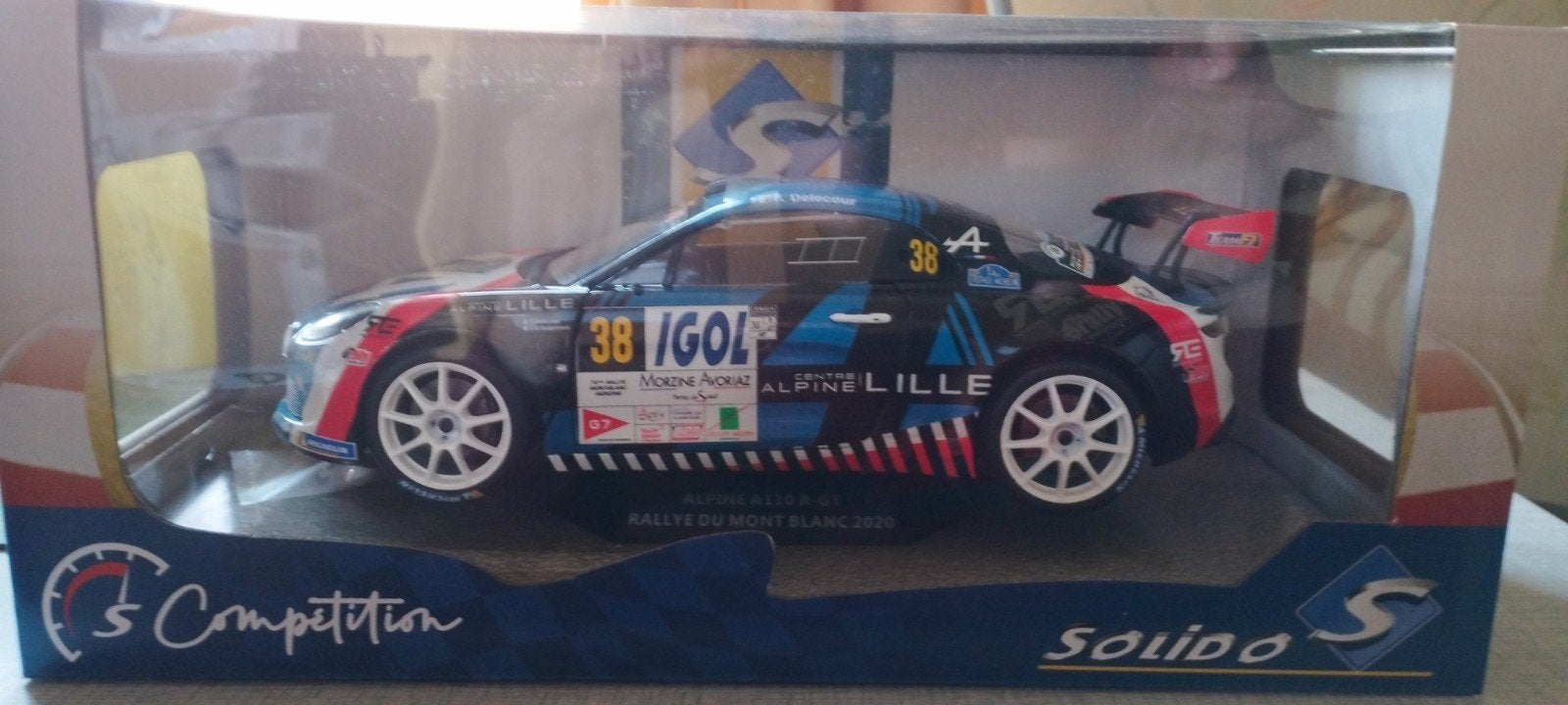 Renault Alpine A110 rgt, Enlèvement ou Envoi, Neuf, Voiture, Solido
