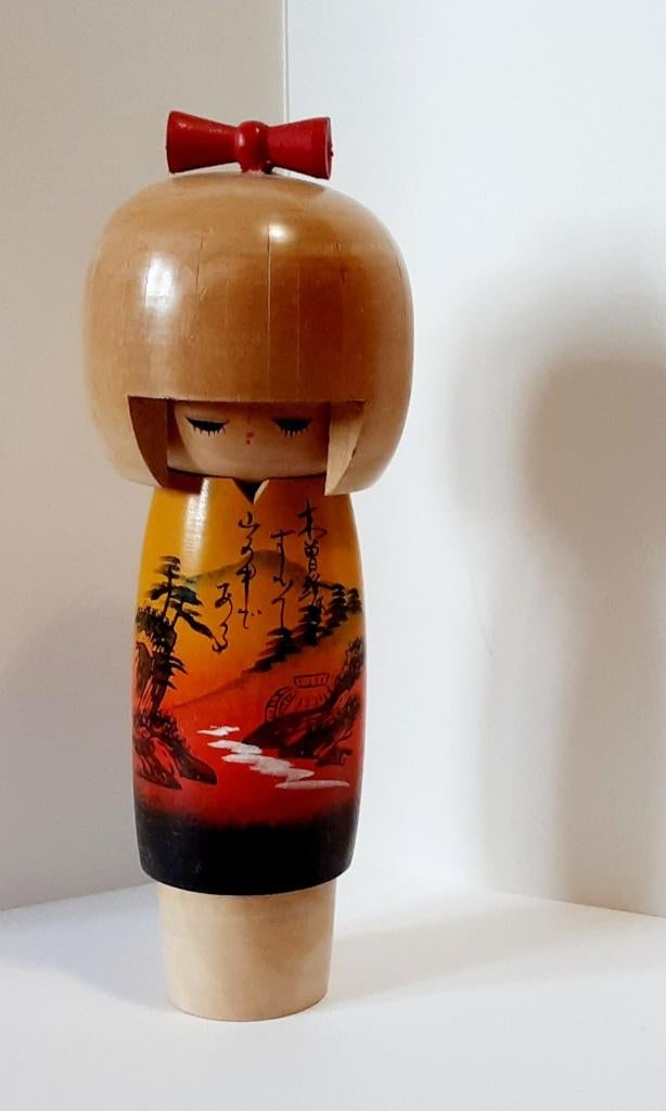 Poupée Kokeshi japonaise vintage, Enlèvement ou Envoi