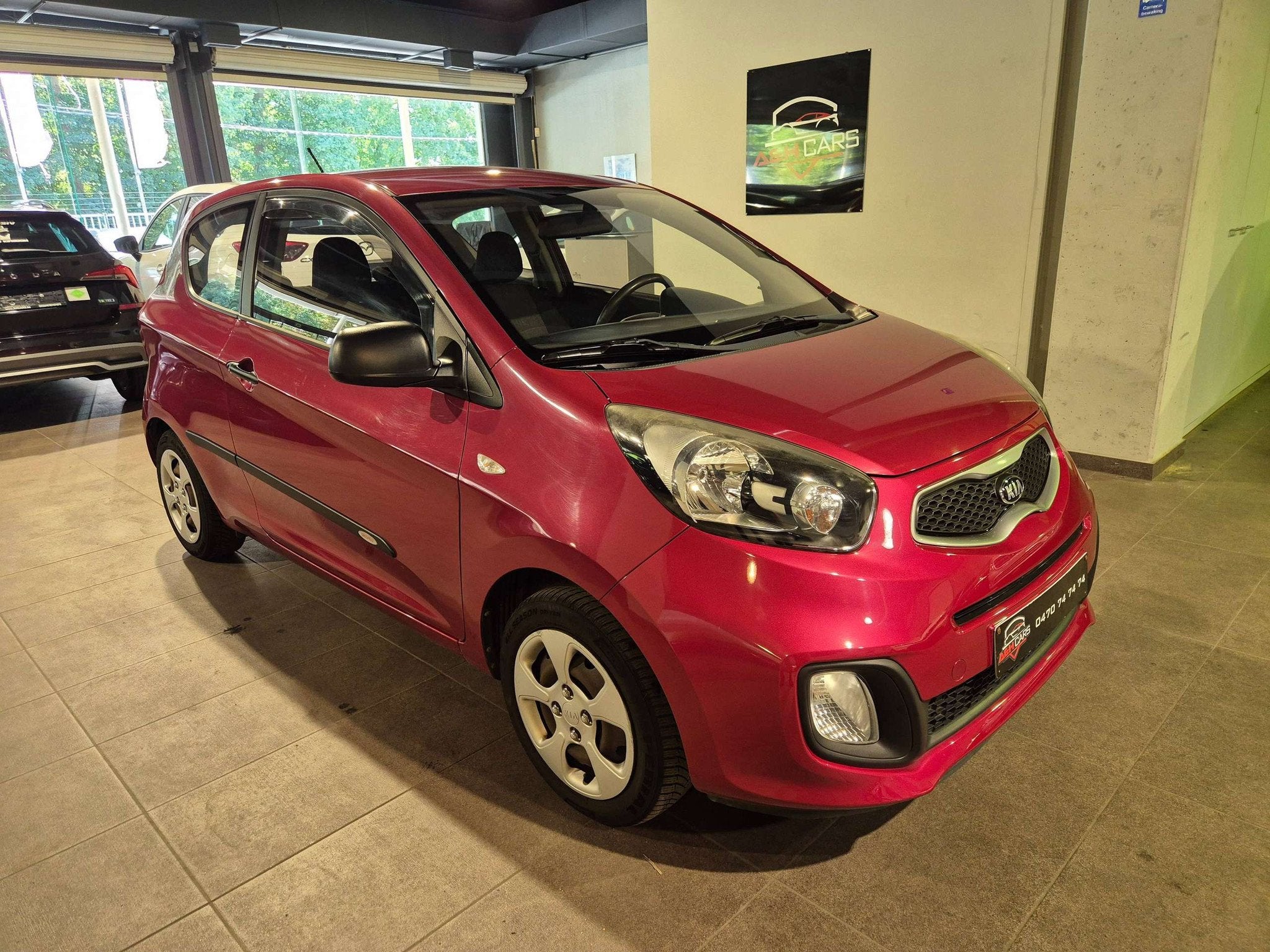 Kia Picanto Picanto 1.0i Lounge (bj 2014), Voorwielaandrijving, Euro 5, Stof, Gebruikt