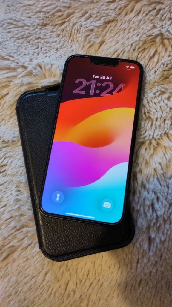 Adieu iPhone 14 128 Go + coque !, Télécoms, 128 GB, Enlèvement ou Envoi, Comme neuf, Sans abonnement