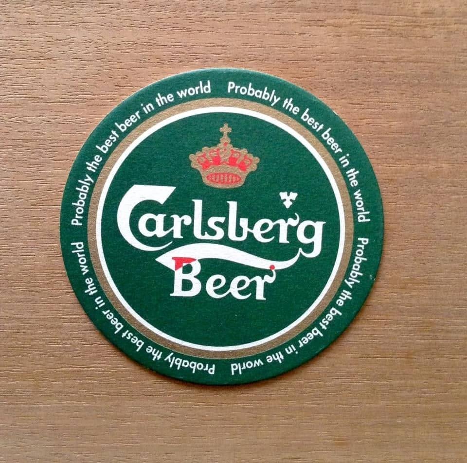 Sous verre à bière Carlsberg, Enlèvement ou Envoi, Neuf, Sous-bock