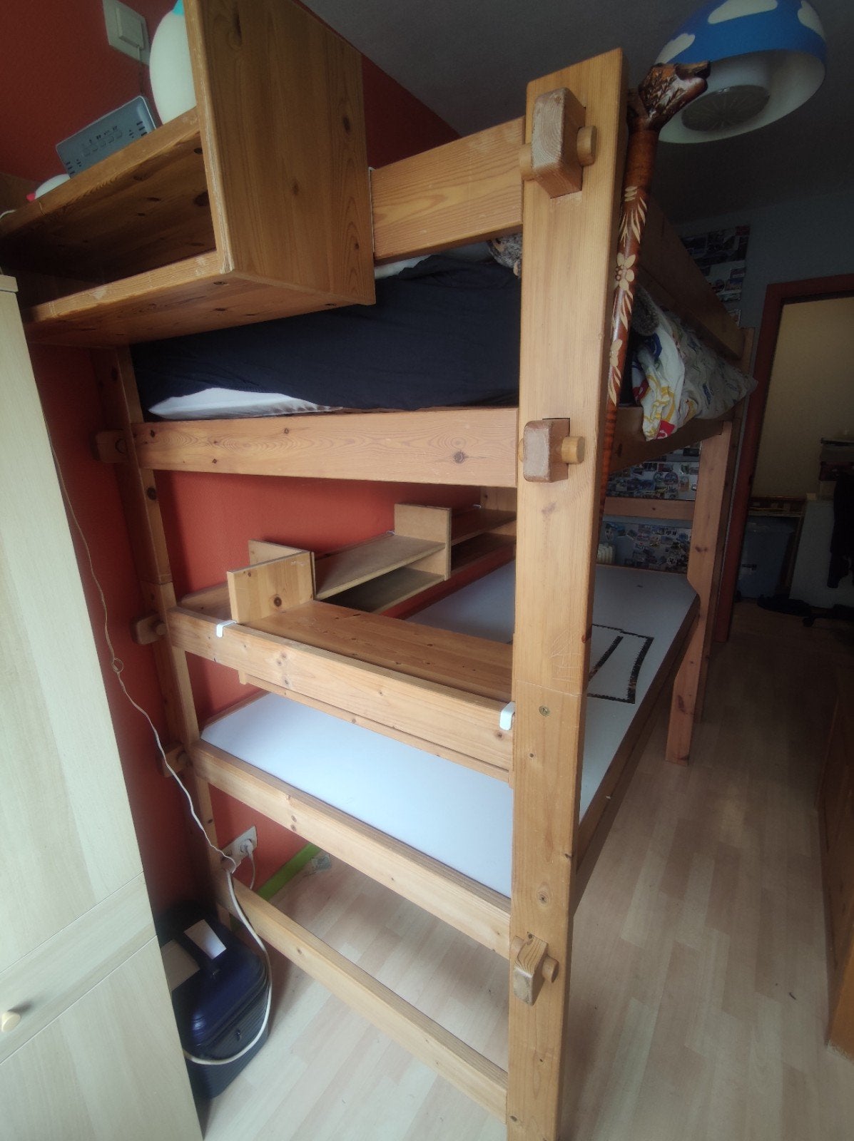 stevig stapelbed, geen vijzen nodig !, Huis en Inrichting, Ophalen