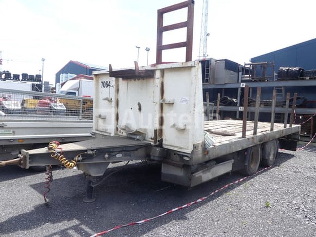 REF:7064 - Remorque plateau pour camion Noel TC1600 (2001-VI, Autos : Divers, Remorques