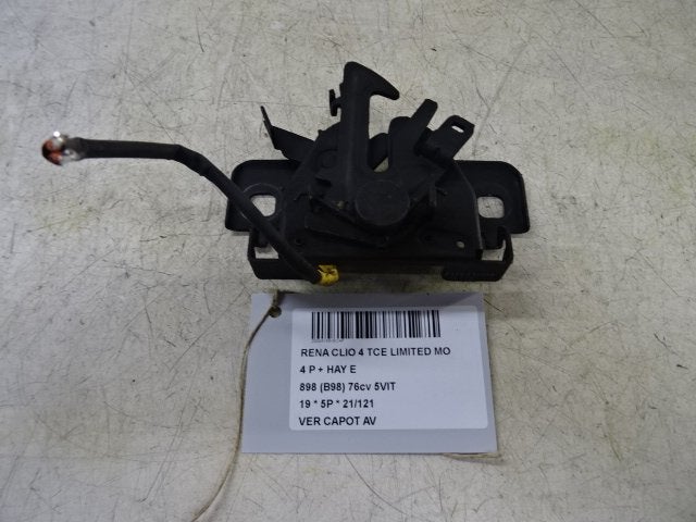 SERRURE CAPOT Renault Clio IV (5R) (01-2012/08-2021), Utilisé, Renault