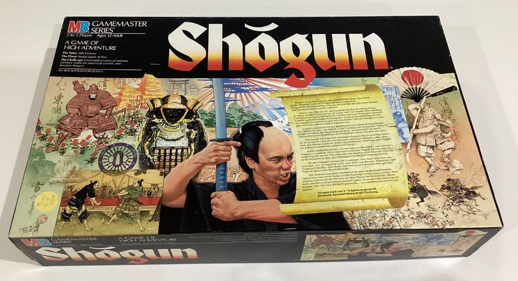 Jeu de plateau Shogun, Enlèvement, Comme neuf, MB