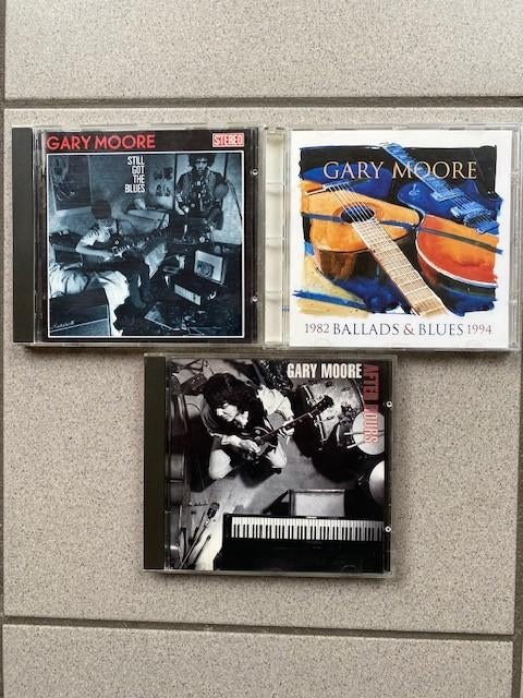CD Gary Moore - set van 3cd's, Cd's en Dvd's, Cd's | Jazz en Blues, Ophalen of Verzenden, Gebruikt, Blues