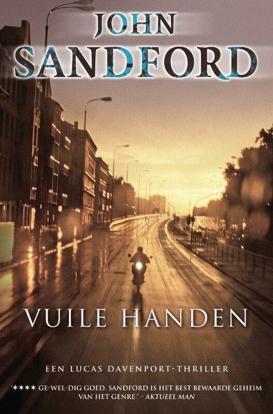 Te Koop Boek VUILE HANDEN John Sandford, Gelezen, Ophalen of Verzenden, John Sandford, Amerika