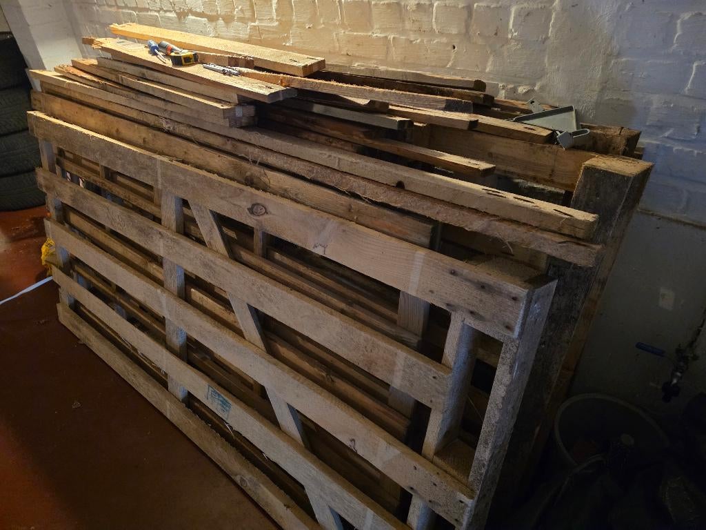 Bois de palettes à donner, Ophalen
