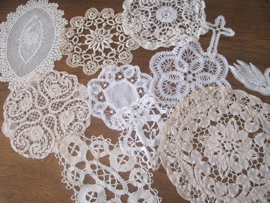 lot retro vintage mooi handwerk, Ophalen of Verzenden, Huis en Inrichting