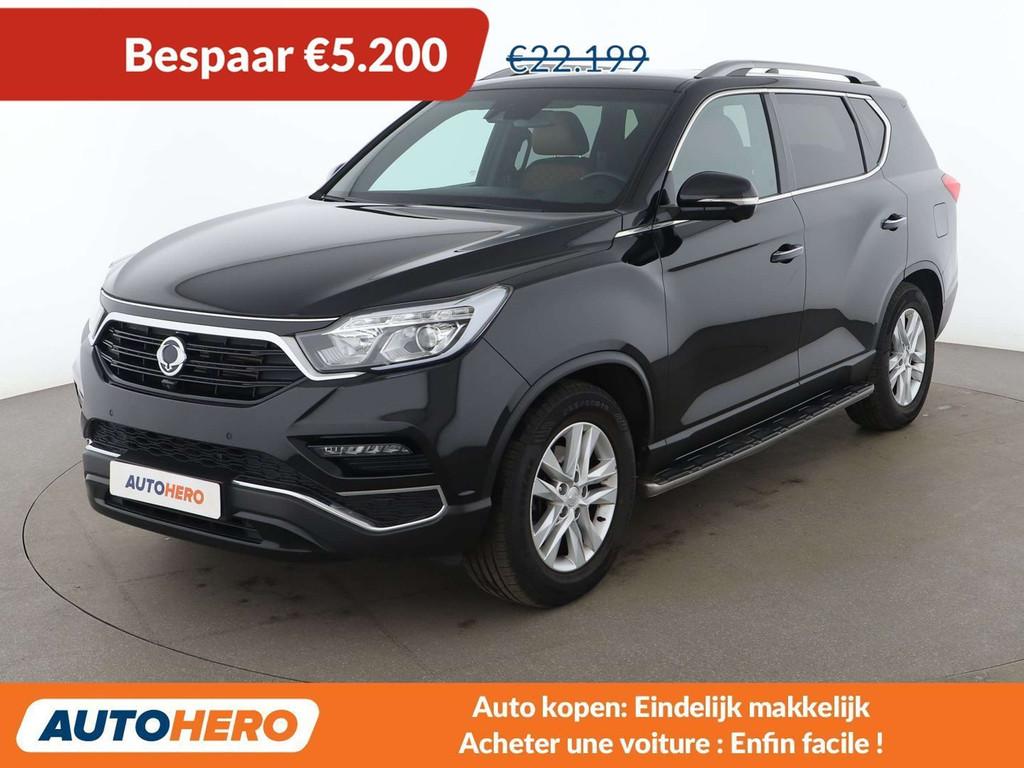 SsangYong Rexton 2.2 TD Crystal 4x4 (automatique), Cuir, Achat, Détection des panneaux routiers, 5 portes