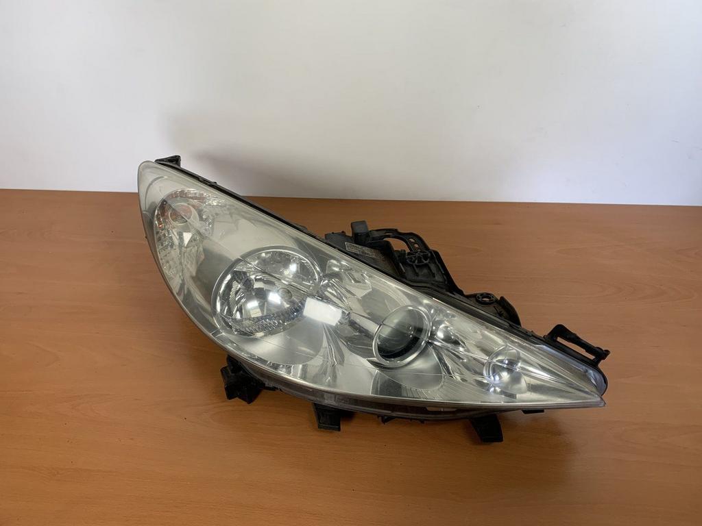 koplamp rechts peugeot 207 met Lens 2006 tot 2015 origineel, Auto-onderdelen, Gebruikt, -, -, Ophalen of Verzenden