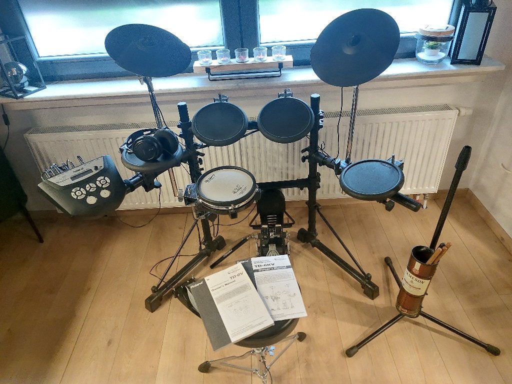 Roland TD-6KV V-Drums elektronische drumkit, Muziek en Instrumenten, Drumstellen en Slagwerk, Ophalen, Zo goed als nieuw, Roland