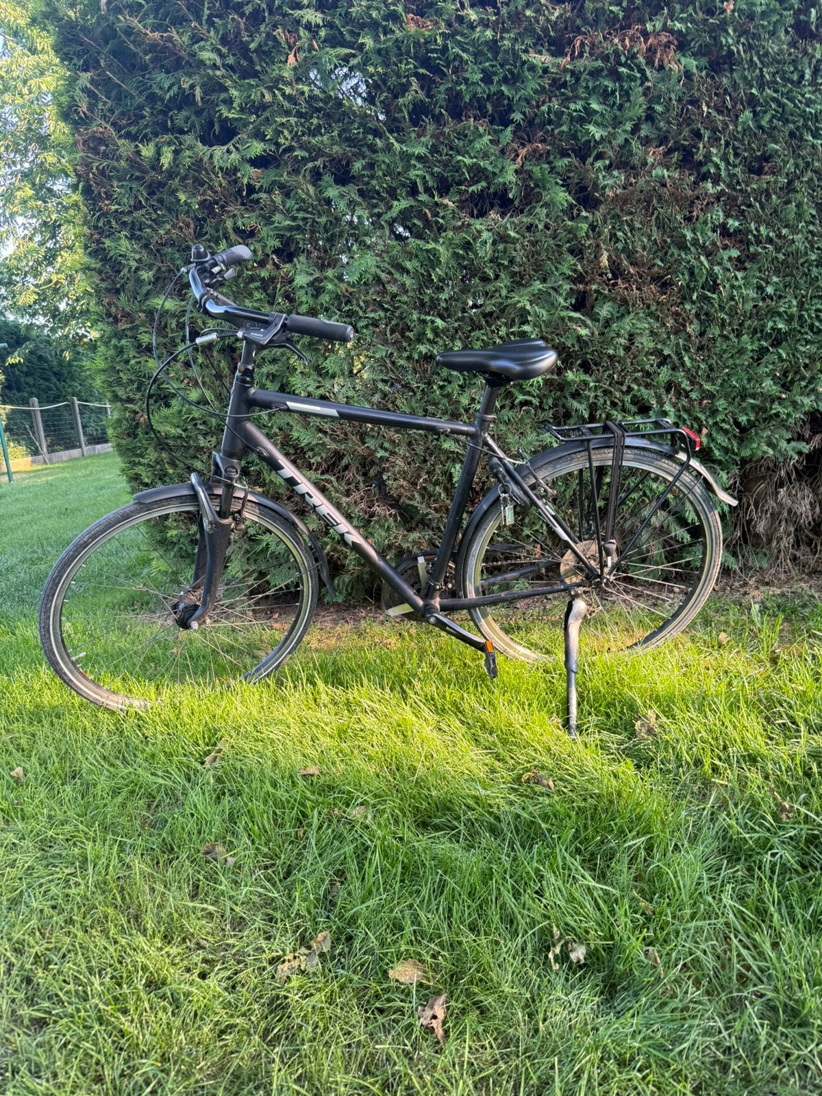 Trek herenfiets te koop, Fietsen en Brommers, Gebruikt, Velgrem, Versnellingen, Ophalen