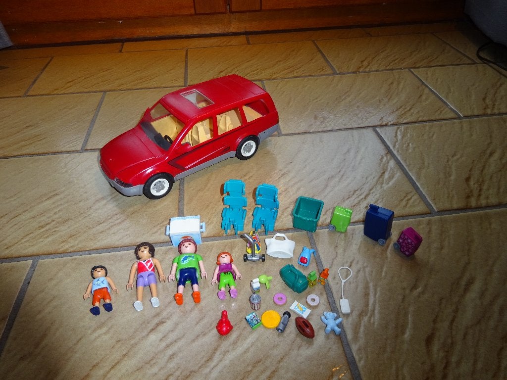 Voiture familiale Playmobil, Enlèvement ou Envoi, Comme neuf, Kit complet, Véhicule