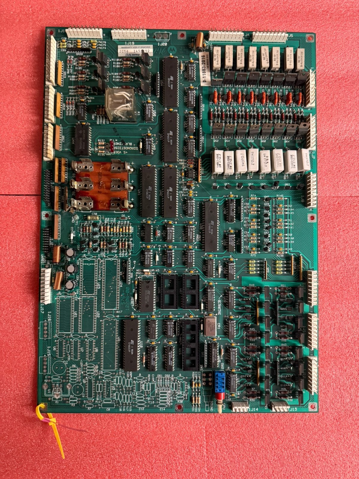 Carte CPU /MPU Board flipper Bally Data East, Collections, Machines | Flipper (jeu), Autres marques, Pièces ou Jeu en panne, Enlèvement ou Envoi