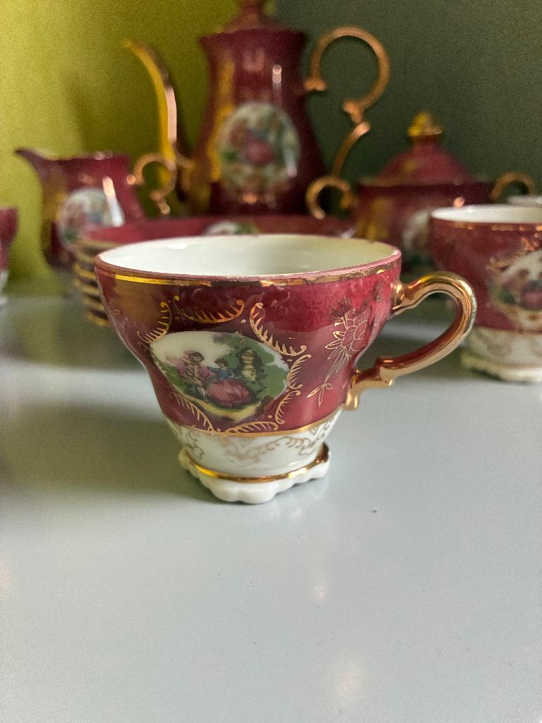antiek koffieservies, Antiek en Kunst, Antiek | Servies compleet, Ophalen