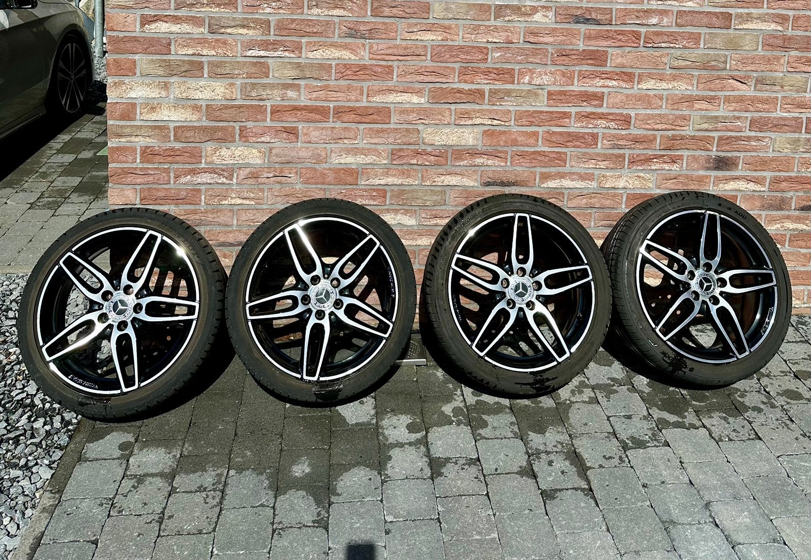 Jantes Mercédes AMG, Autos : Pièces & Accessoires, Pneus été, Enlèvement, Pneu(s), 18 pouces