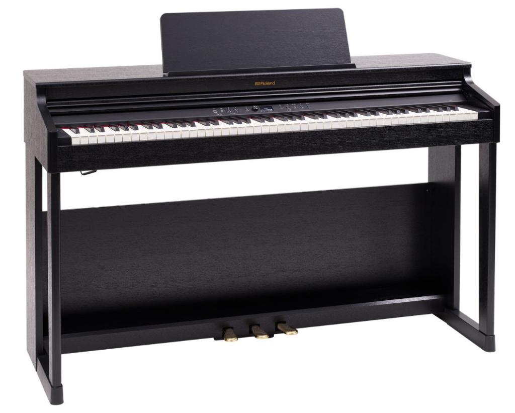 Roland RP701 CB Digitale Piano – Zwart gesatineerd, Muziek en Instrumenten, Ophalen, Gebruikt, Zwart, Digitaal