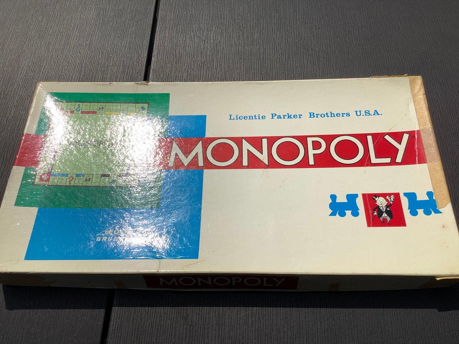 Monopoly classic, Een of twee spelers, Ophalen, Gebruikt, Parker Brothers