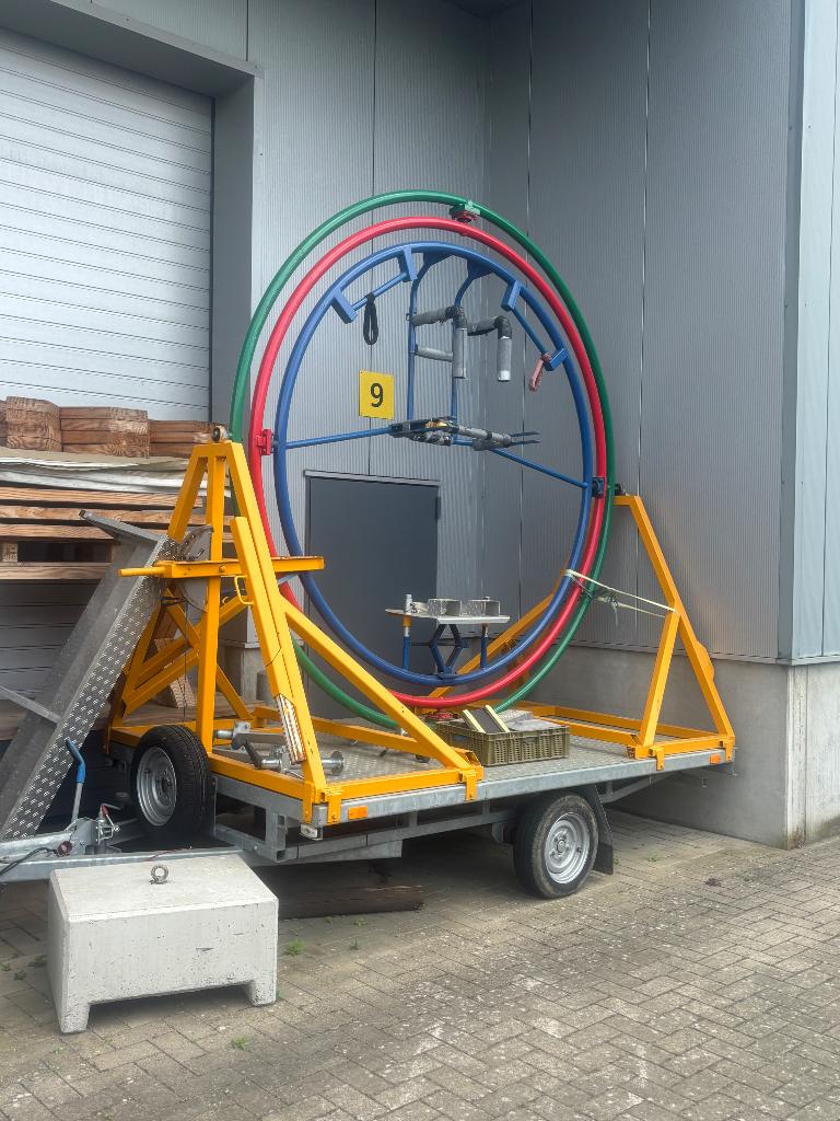 Gyroscoop attractie, Ophalen, Gebruikt