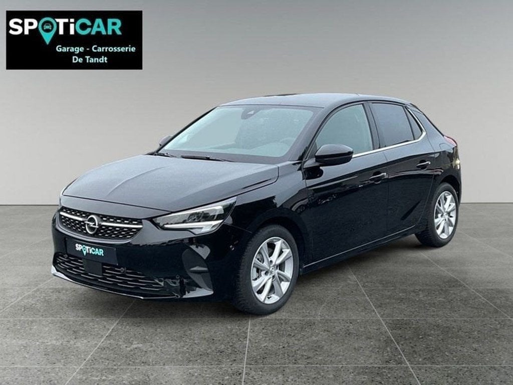 Opel Corsa Elegance 1.2 benzine 100 Pk Automaat ! nieuwstaa, Auto's, ABS, Euro 6, Zwart, Bedrijf