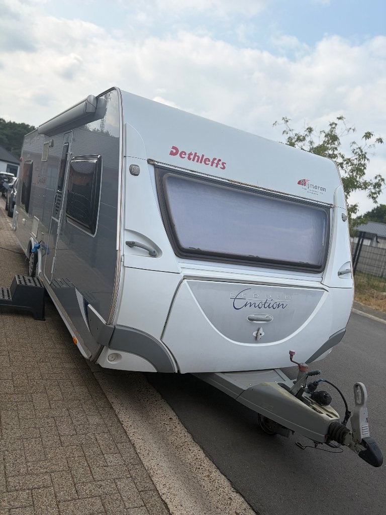 Caravan dethleffs beduid emotion 650, Particulier, Hefbed, Tot en met 6, Kachel