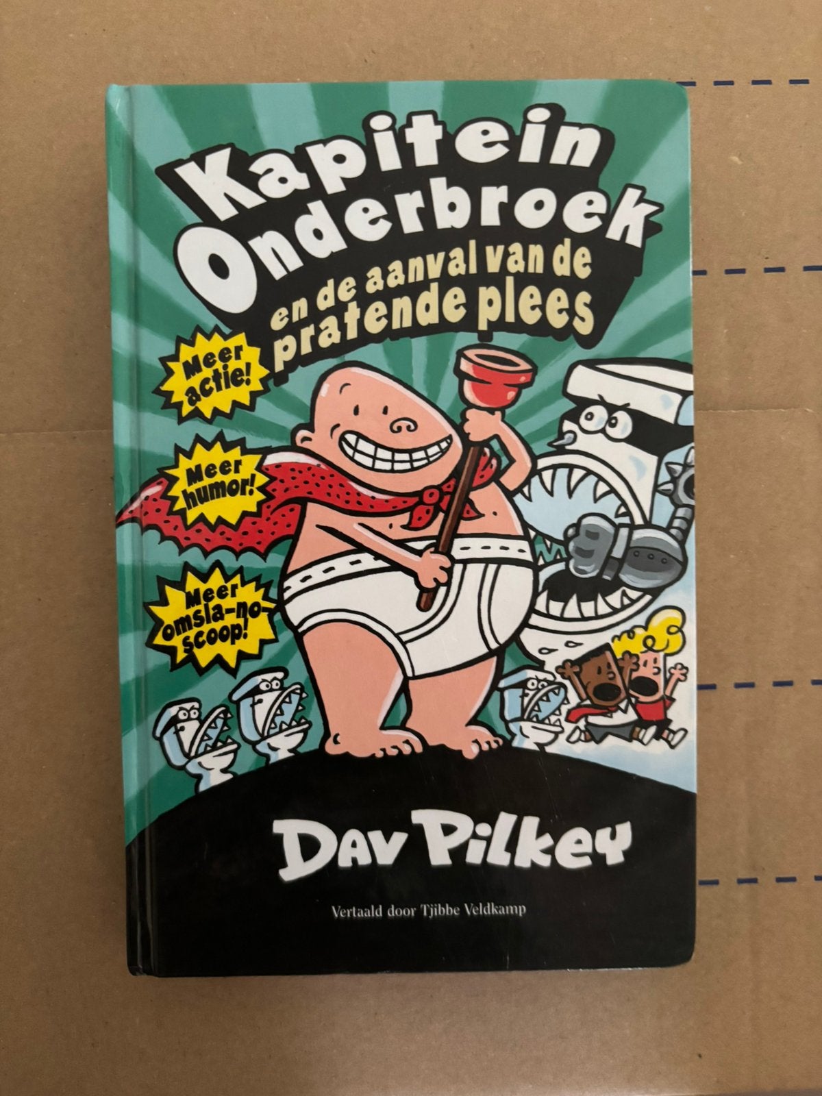 Kapitein onderbroek verhalen, Ophalen of Verzenden, Zo goed als nieuw