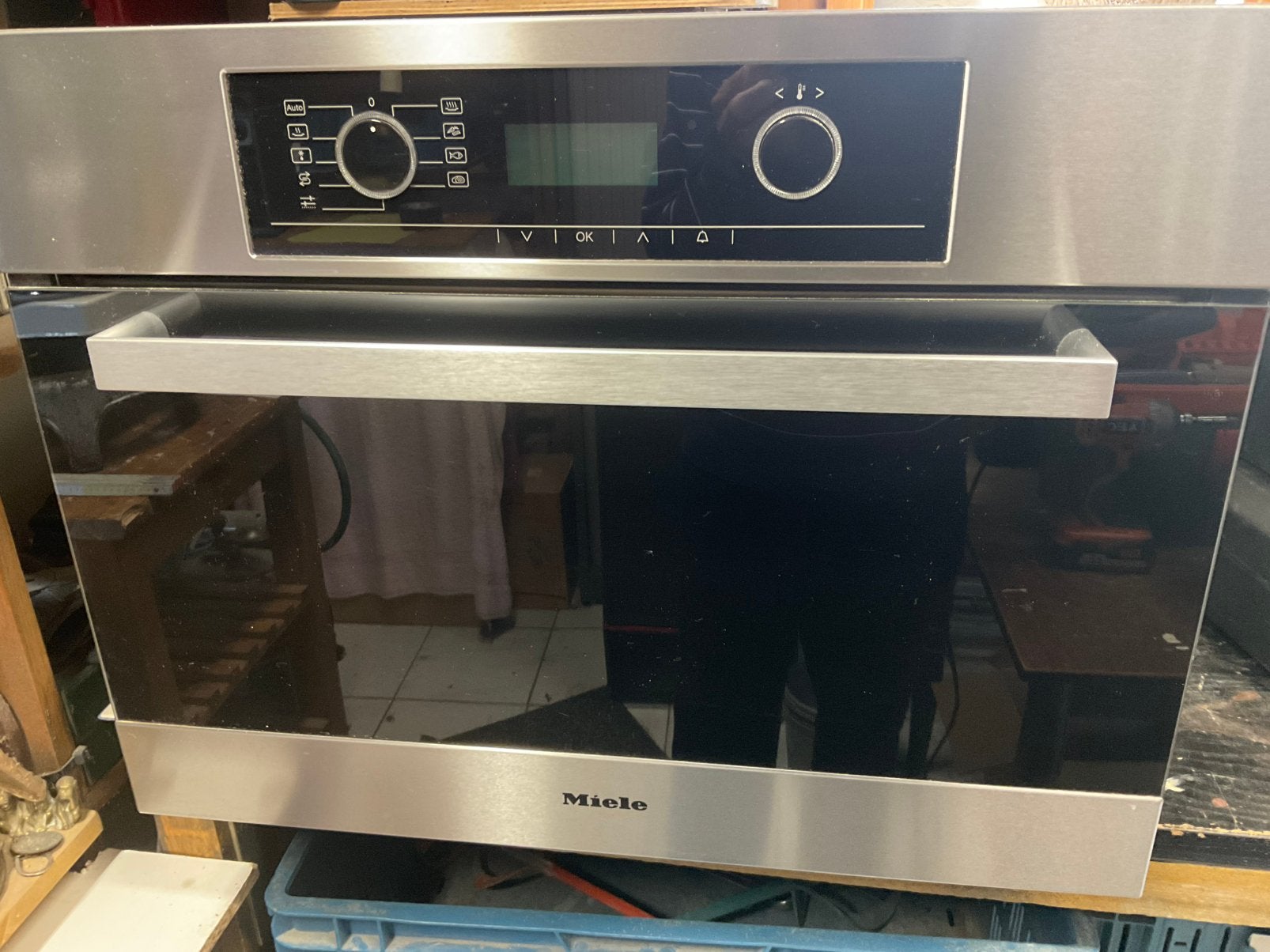 Miele stoomoven DG5061, Elektronische apparatuur, Ophalen of Verzenden, Zo goed als nieuw, Inbouw, Miele