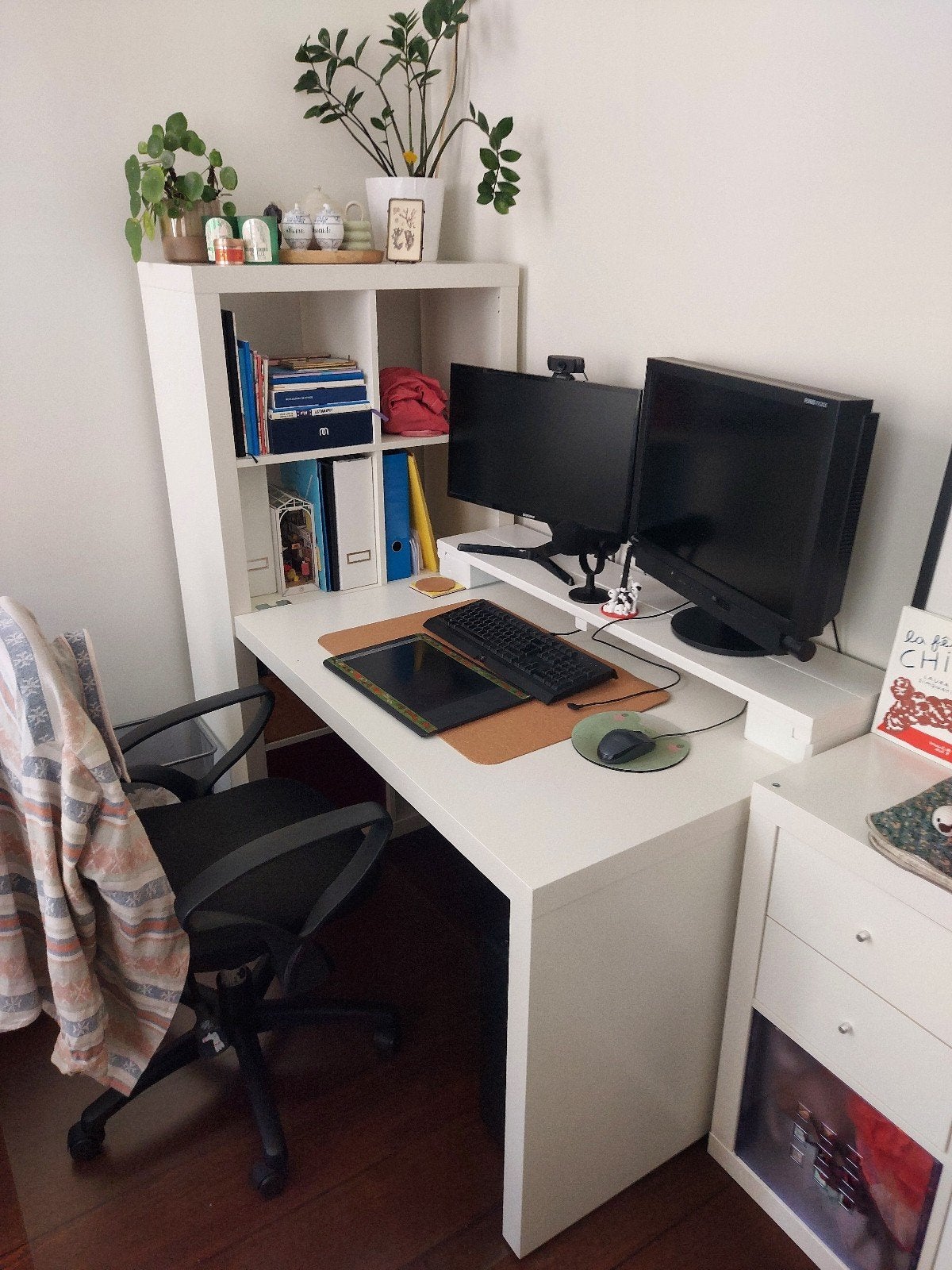 Kallax-bureau/Kallax-bureau, Huis en Inrichting, Slaapkamer | Stapelbedden en Hoogslapers, Ophalen