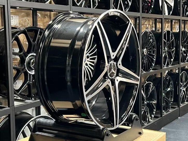 18'' Mercedes AMG Look velgen A B C E S CLA GLC VitoV-Klasse, Auto-onderdelen, Ophalen of Verzenden, Nieuw, Velg(en)