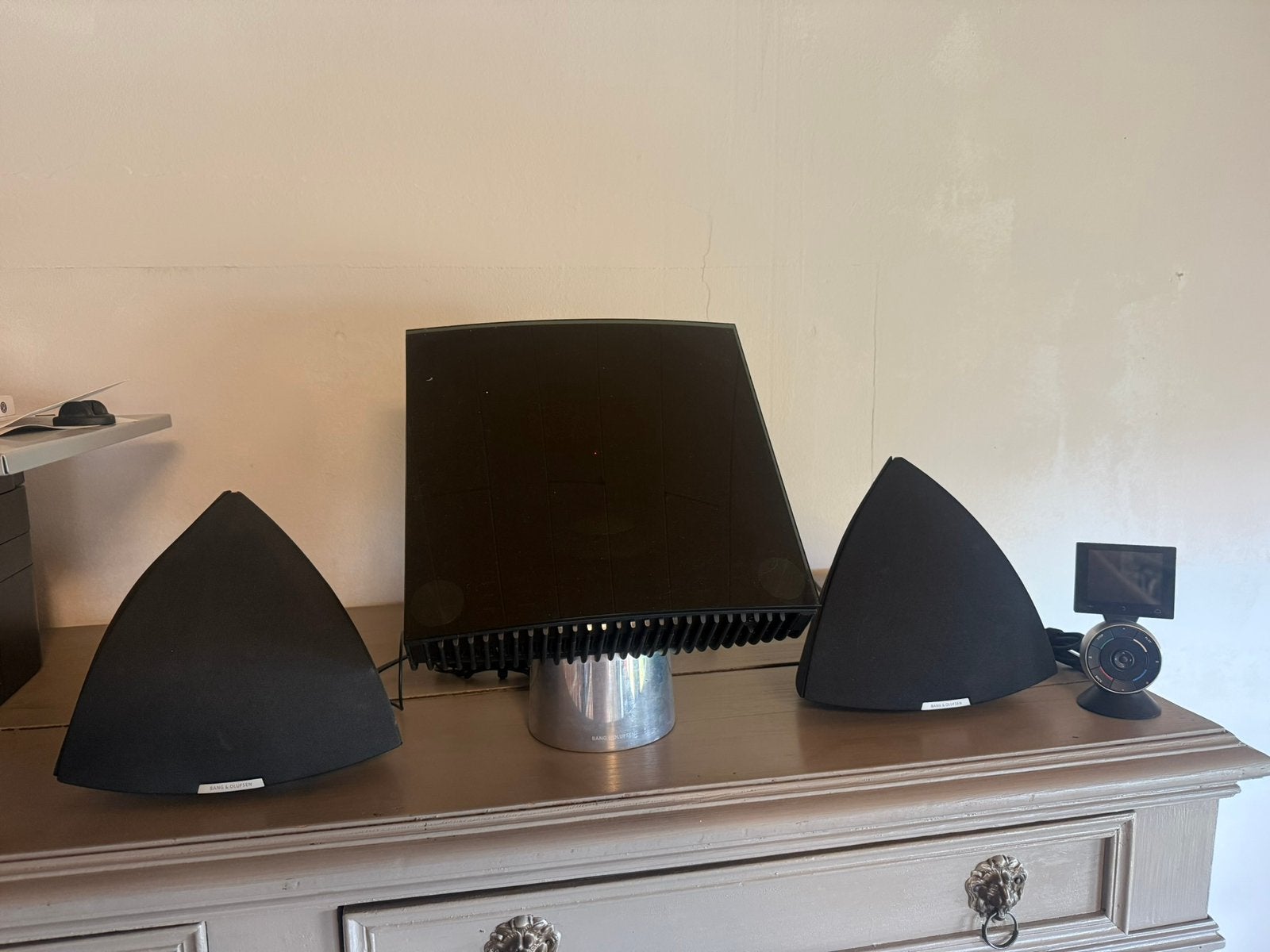Bang & Olufsen Beosound 4 + luidsprekers + afstandsbediening, Audio, Tv en Foto, Home Cinema-sets, Ophalen, Zo goed als nieuw