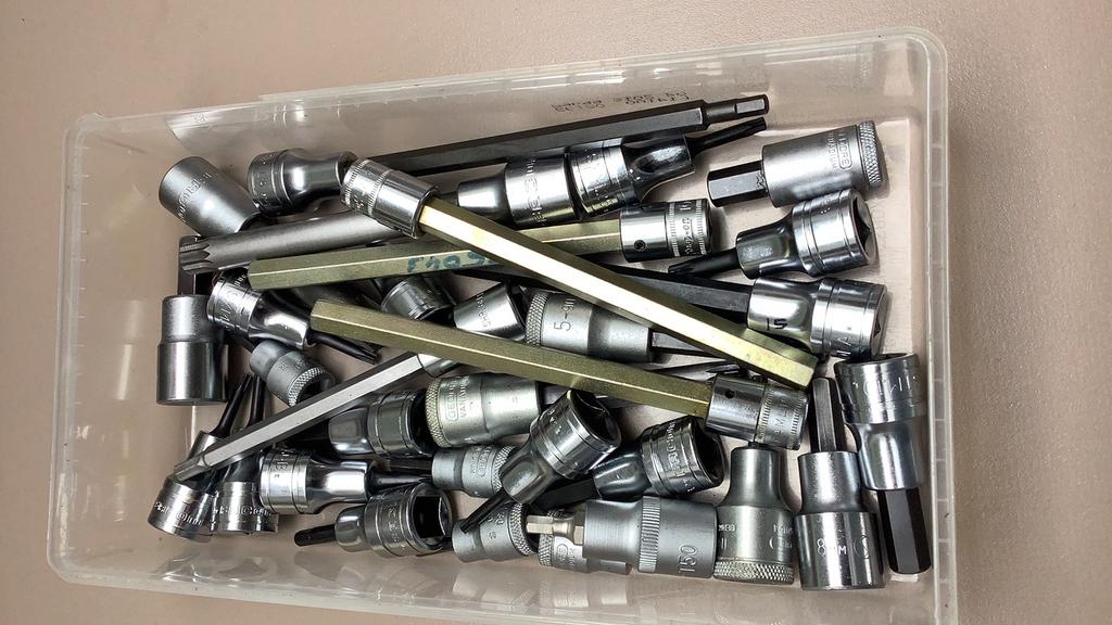 Inbus doppen nieuw facom,…, Doe-het-zelf en Bouw, Ophalen, Zo goed als nieuw