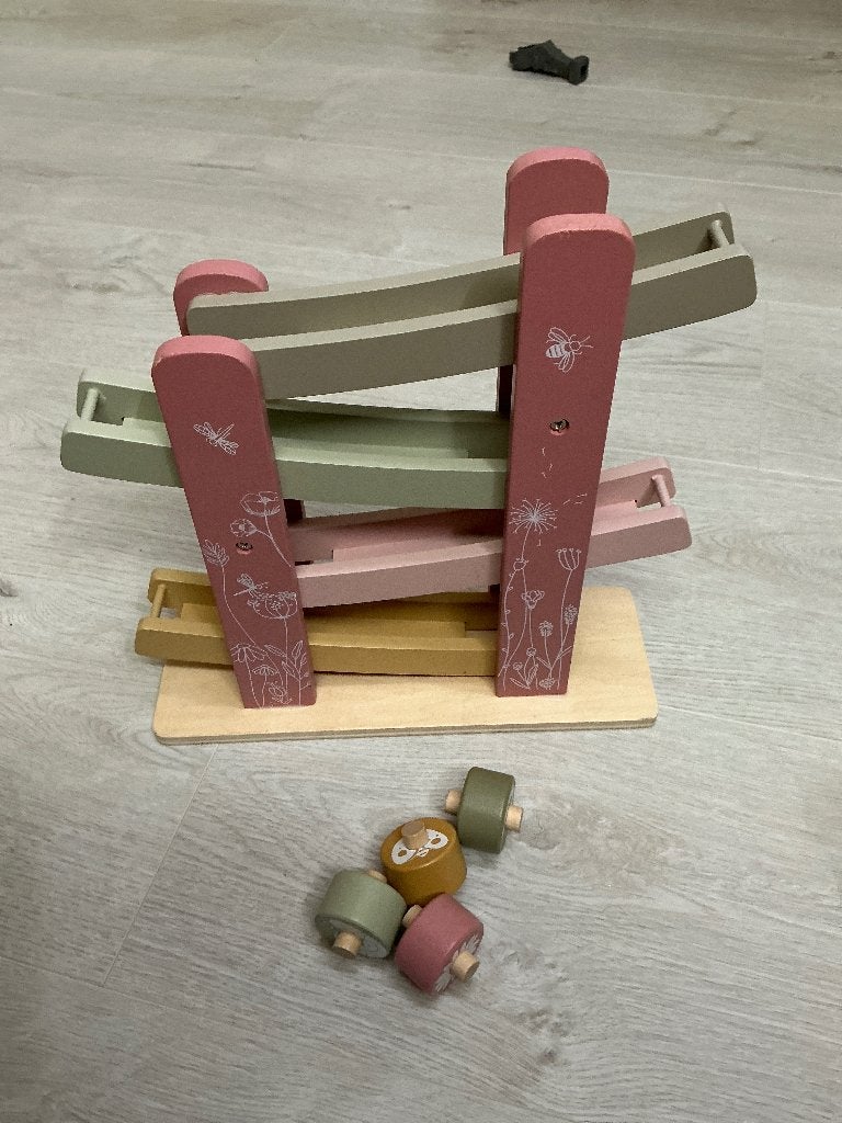 Little Dutch Houten Rollerbaan Wild Flowers, Ophalen, Zo goed als nieuw