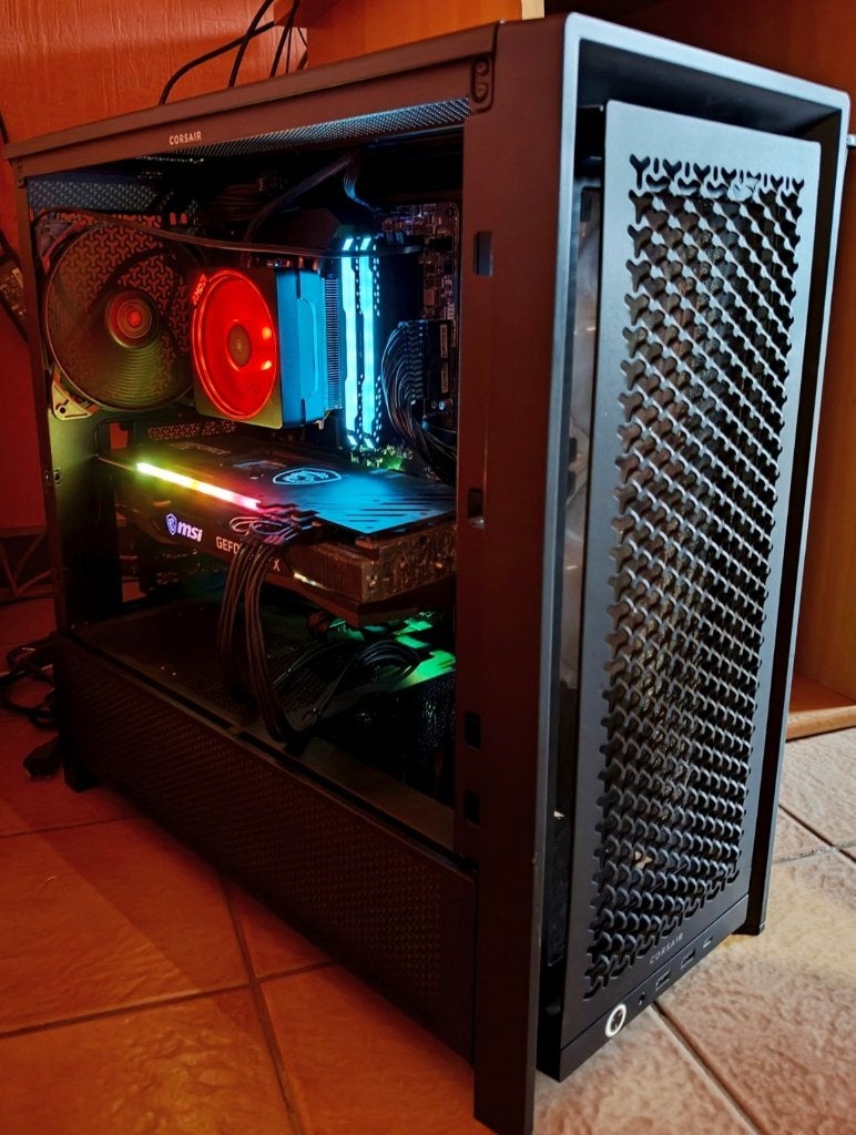 Gaming-pc Ryzen 5 5600X – RTX 3060 12GB- 16GB DDR4 RAM, AMD Ryzen 5, 4 Ghz ou plus, Enlèvement, Utilisé