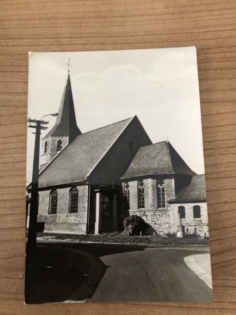 postkaart Brakel - Opbrakel - Sint-Martinuskerk, Verzamelen, Ophalen of Verzenden, Oost-Vlaanderen