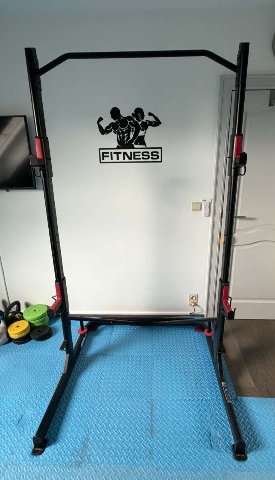 pull-up bar/power tower Rock 500, Sports & Fitness, Enlèvement, Comme neuf, Bras