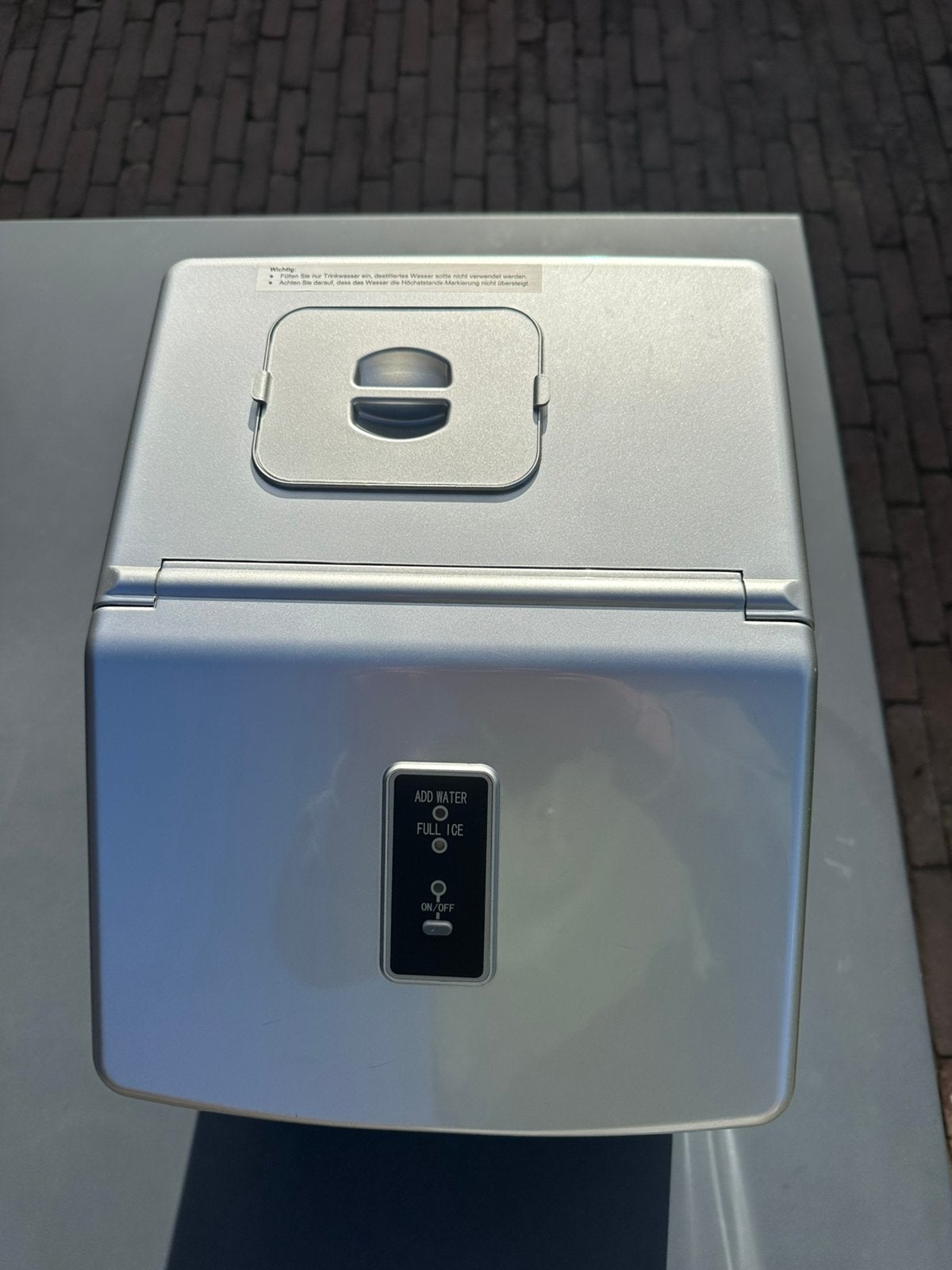 Ijsblokjesmachine, Elektronische apparatuur, Ophalen, Gebruikt