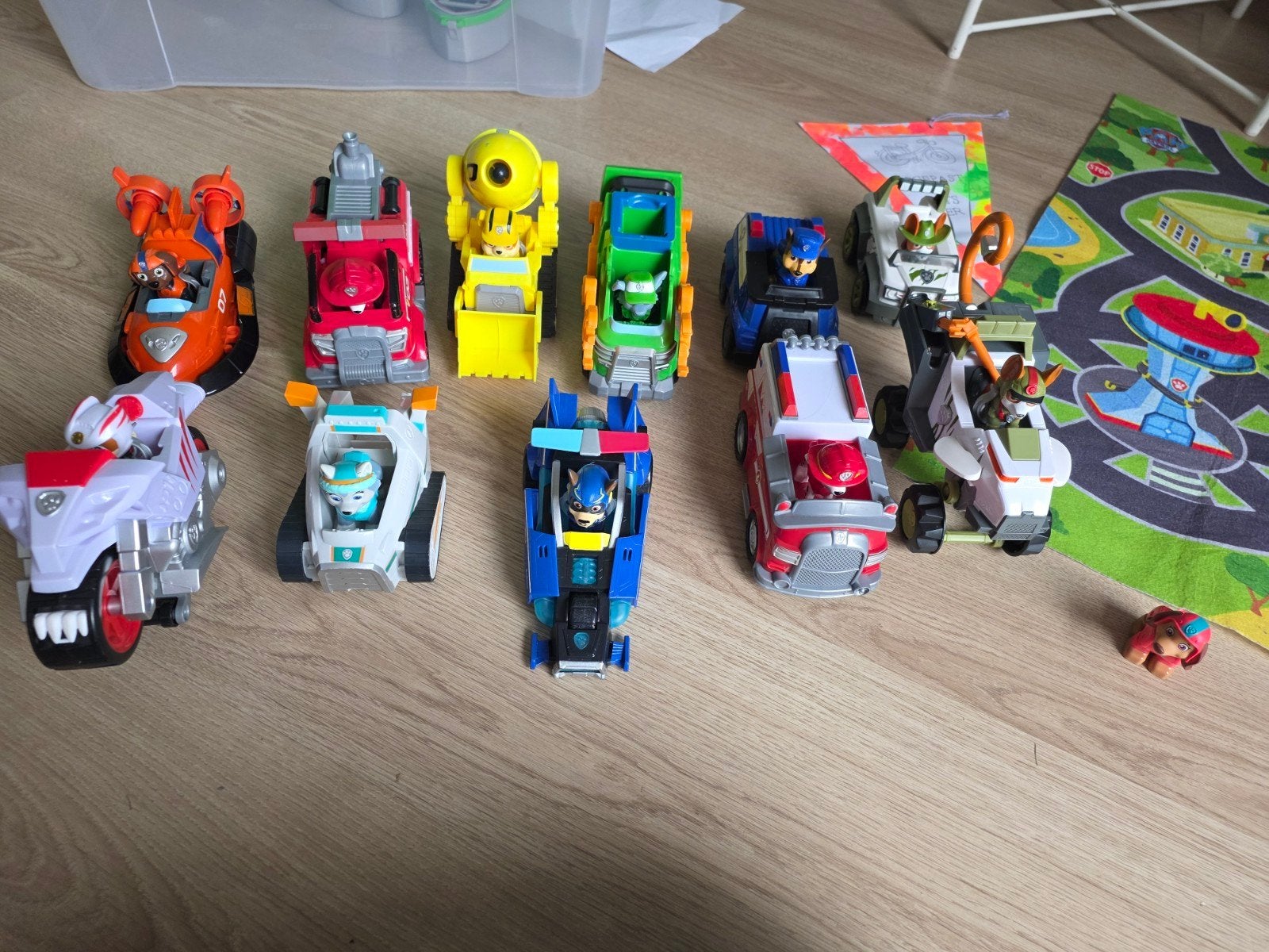 Pakket Paw Patrol speelgoed, Kinderen en Baby's, Speelgoed | Overig, Ophalen, Zo goed als nieuw, Jongen of Meisje