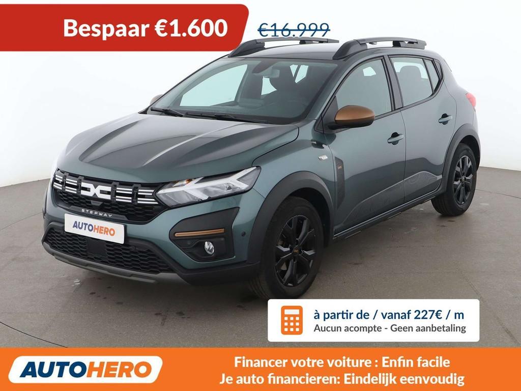 Dacia Sandero 1.0 TCe Stepway Extreme+, Achat, Euro 6, Interruption de démarrage, https://public.car-pass.be/vhr/47710139-815b-49bd-b63b-d9c2aadbec8e