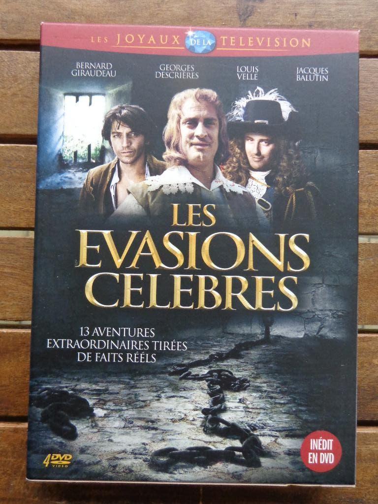 )))  Les évasions célèbres  //  Mini série  (((, CD & DVD, DVD | TV & Séries télévisées, Tous les âges, Enlèvement ou Envoi, Comme neuf