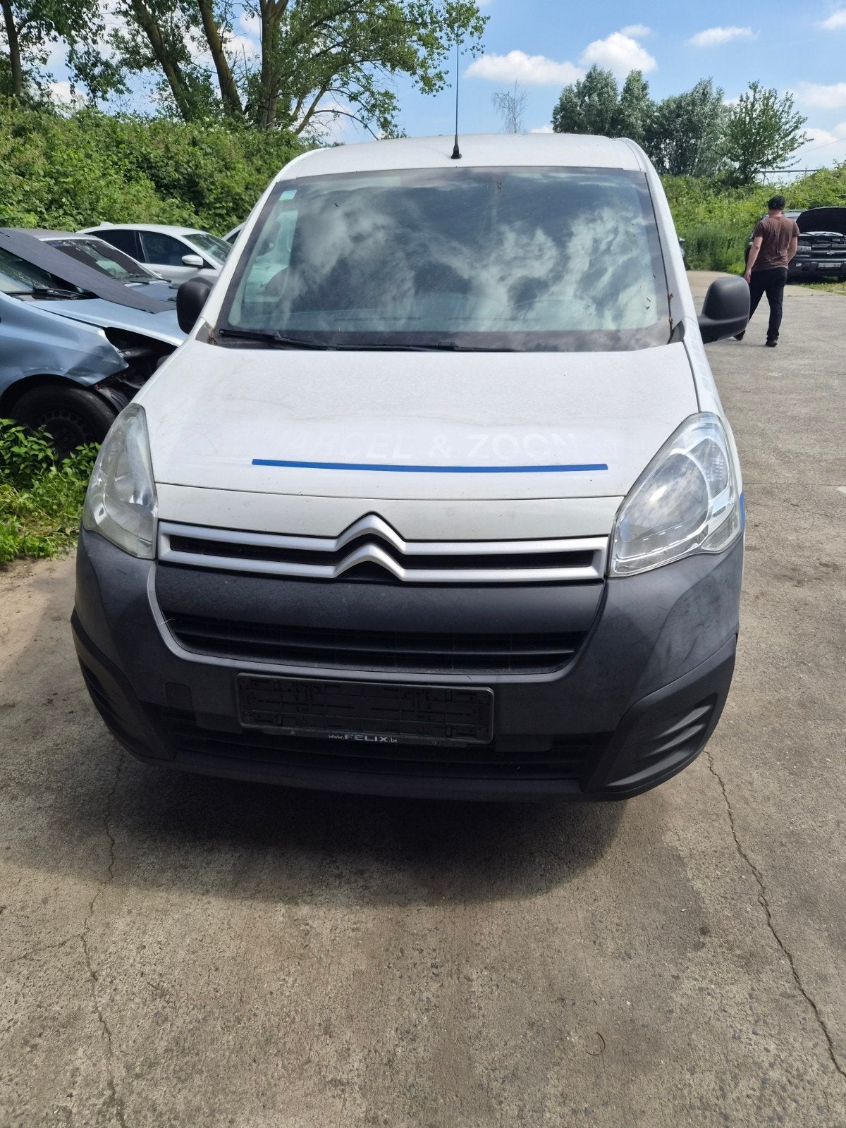 Berlingo diesel, euro6 b, 2017, roule bien, airco,3 pl, Achat, Entreprise, Berlingo, Diesel