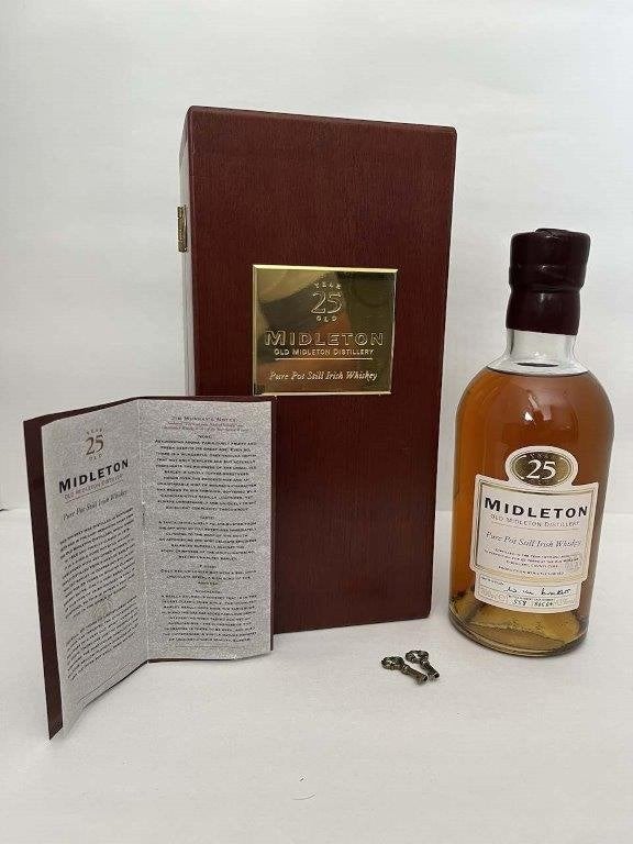 Midleton 25e Année 1973 #86584, Collections, Vins, Comme neuf, Enlèvement ou Envoi