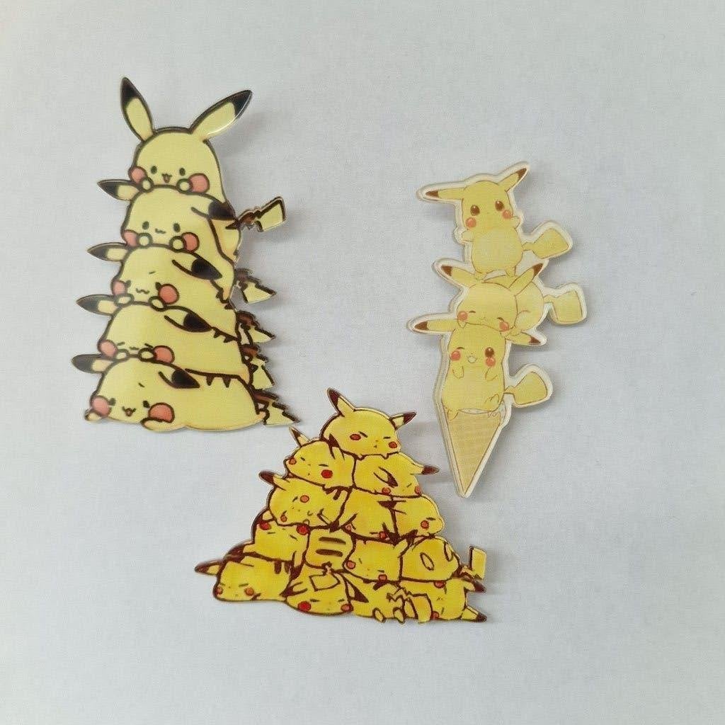 3 broche Pokémon, Enlèvement ou Envoi, Comme neuf