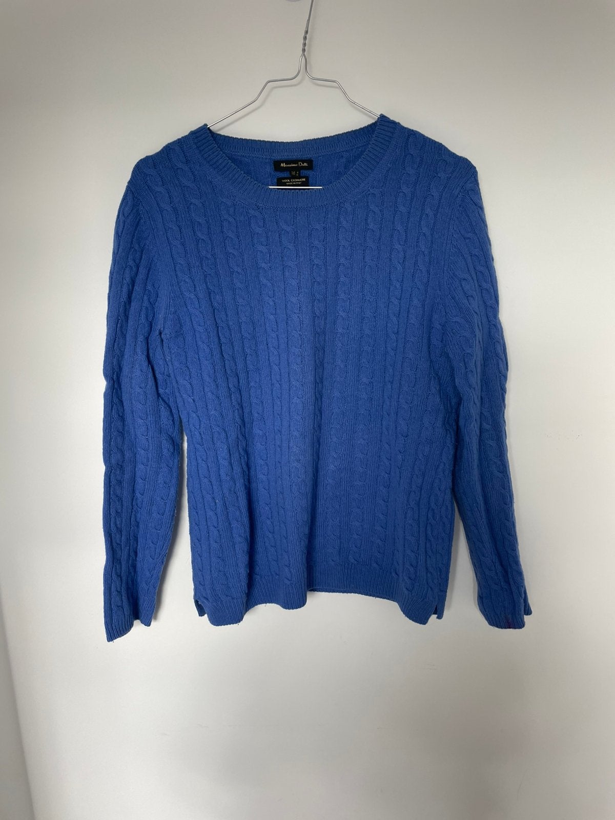 Massimo Dutti pull M, Ophalen of Verzenden, Zo goed als nieuw, Maat 38/40 (M), Blauw