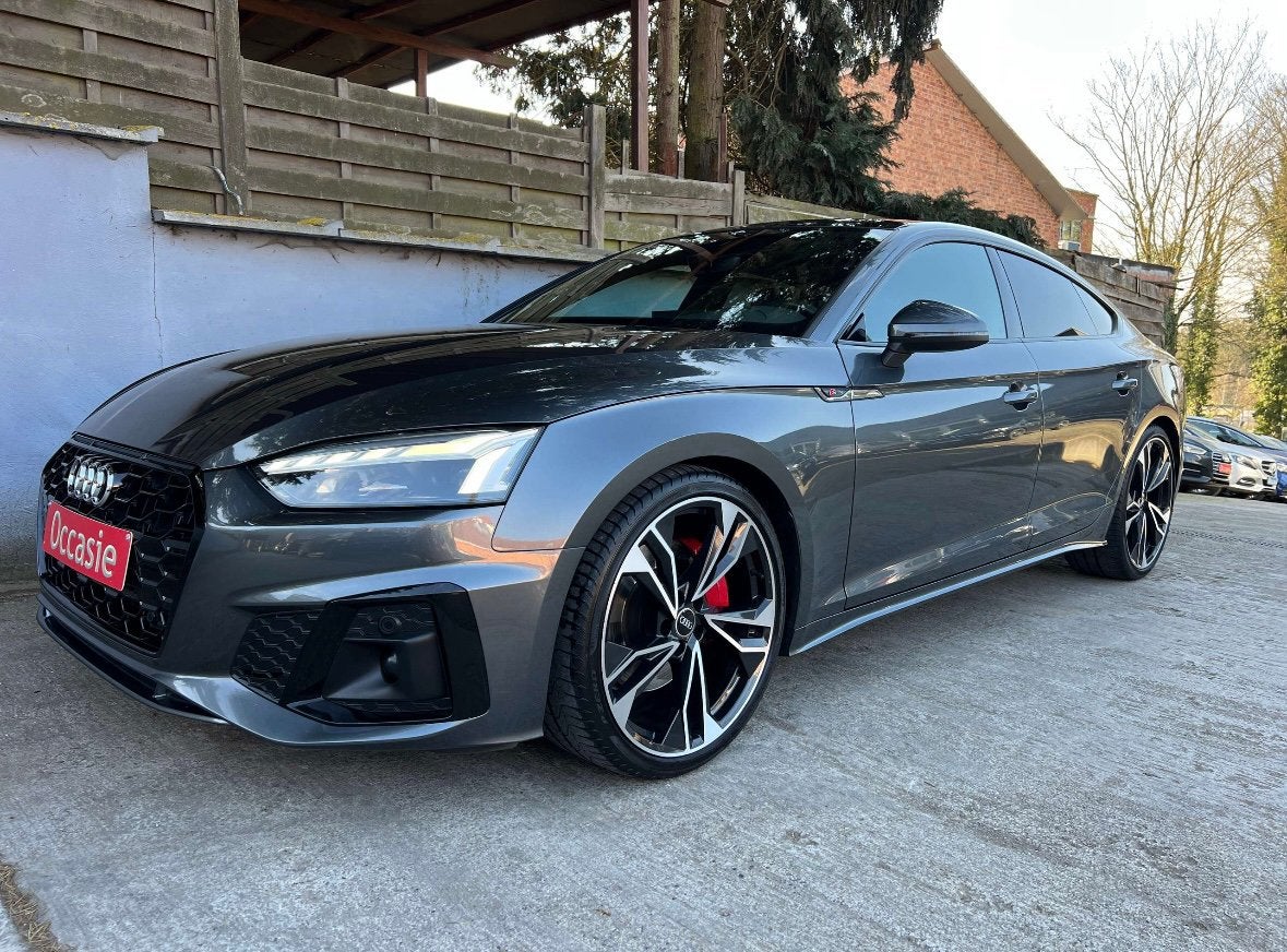 Audi A5 Sportback 45 TFSI Quattro S line S tronic, Commande vocale, Euro 6, Entretenue par le concessionnaire, 5 portes