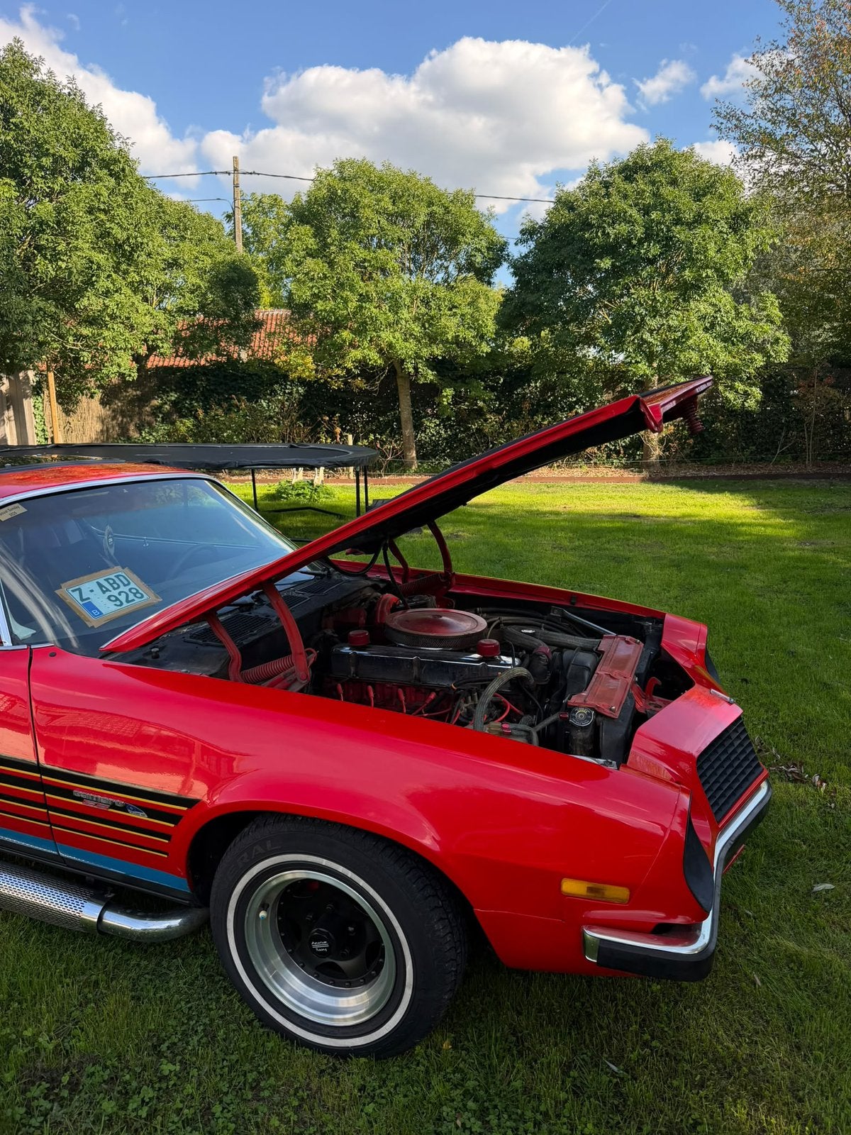Chevrolet camaro handgeschakeld oldtimer, foto 6